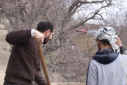 برگزاری اردوی جهادی در روستای «مجد»؛ دبیرستان پسرانه مشهد(۱)