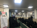 حضور تولیت محترم مدرسه عالی در دبیرستان دخترانه علوم و معارف اسلامی شهید مطهری یزد