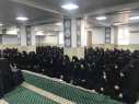 حضور تولیت محترم مدرسه عالی در دبیرستان دخترانه علوم و معارف اسلامی شهید مطهری یزد