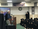 حضور تولیت محترم مدرسه عالی در دبیرستان دخترانه علوم و معارف اسلامی شهید مطهری یزد