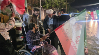 برپایی موکب شهدای مدرسه عالی و دانشگاه شهید مطهری (ره)