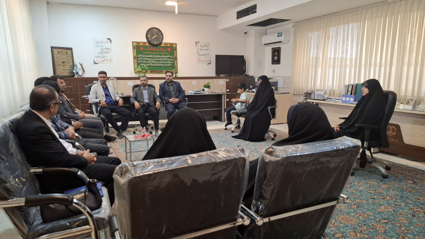 بازید پربرکت مسئولان کمیته کیفیت بخشیمدارس دولتی وابسته اداره کل استان خراسان رضوی