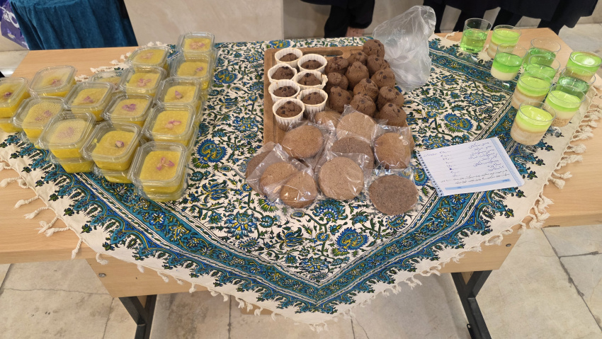 برپایی بازارچه خواتکایی توسط دانش آموزان